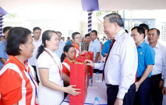 Tổng bí thư, Chủ tịch nước động viên công nhân, người lao động TPHCM