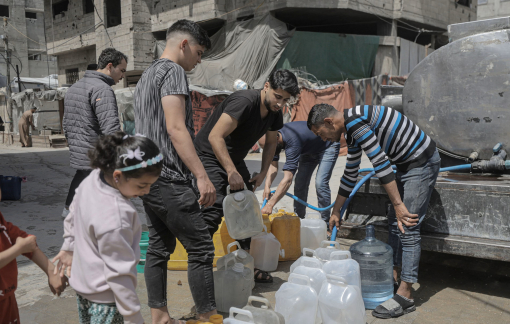 Người dân Gaza 'sống mòn' vì thiếu nước