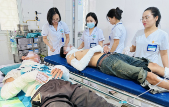 2 người bị bỏng nặng khi dùng bình gas sơ chế thịt