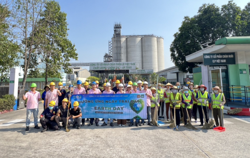 C.P. Việt Nam lan tỏa thông điệp sống xanh hưởng ứng Ngày Trái Đất