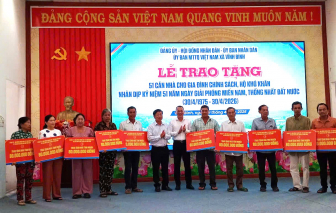 Trao 51 căn nhà cho gia đình chính sách, hộ có hoàn cảnh khó khăn ở An Giang