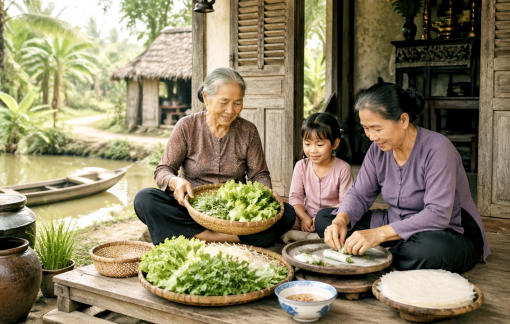 Món ăn của những ngày có nhau