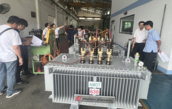 KHPC: Công tác kiểm định nghiêm ngặt 77 máy biến áp trước xuất xưởng, bảo đảm tiến độ cấp điện mùa cao điểm