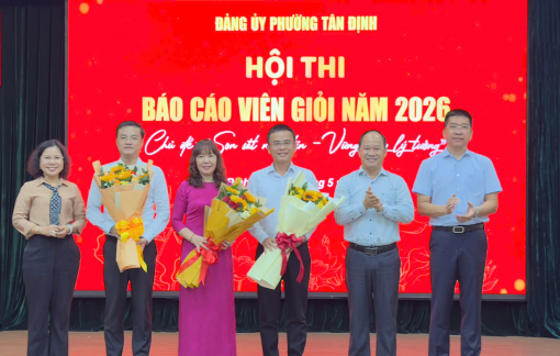 Phường Tân Định nâng chất đội ngũ báo cáo viên trong kỷ nguyên số