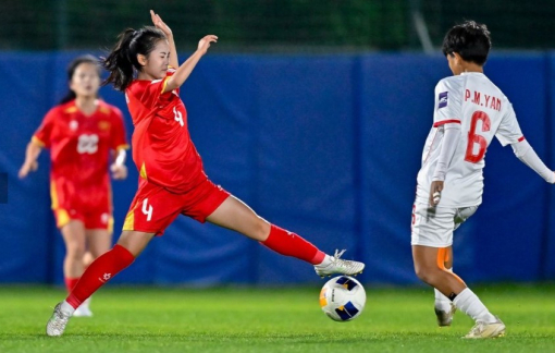 U17 nữ Việt Nam vào tứ kết với ngôi nhì bảng
