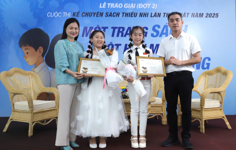 Báo Phụ nữ TPHCM mời các em nhỏ đến xem chung kết cuộc thi Kể chuyện sách lần I