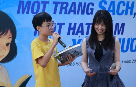 Không khí rộn ràng trước thềm chung kết cuộc thi Kể chuyện sách thiếu nhi
