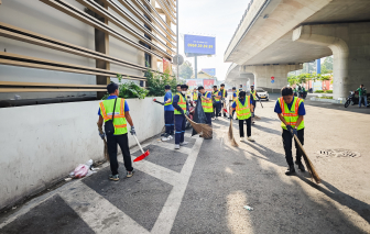Sân bay Tân Sơn Nhất hối hả chống ngập trước mùa mưa bão