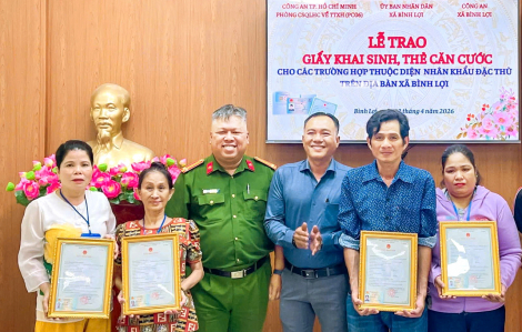 Cấp giấy tùy thân cho diện “nhân khẩu đặc biệt”