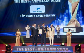 Tập đoàn Y khoa Hoàn Mỹ được trao giải “Hệ thống Y khoa tốt nhất Việt Nam 2026”