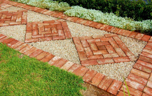 Những mẫu thiết kế đá lát trang trí đẹp mắt cho khu vườn