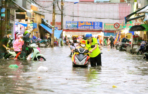 Tăng tốc hoàn thành các công trình chống ngập ở TPHCM