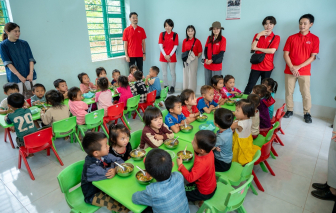 Mô hình hỗ trợ dinh dưỡng học đường của Morinaga Milk tiếp tục mở rộng