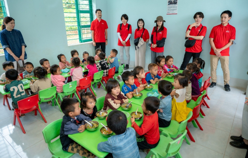 Mô hình hỗ trợ dinh dưỡng học đường của Morinaga Milk tiếp tục mở rộng