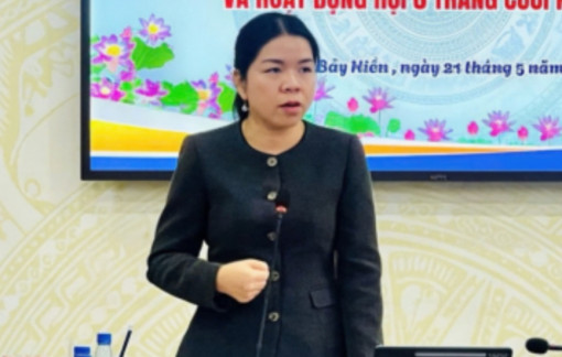 Bà Nguyễn Thị Ngọc Xuân định hướng nâng chất phong trào phụ nữ tại Cụm thi đua số 4