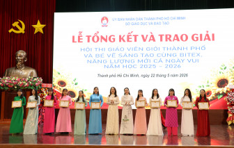 TPHCM trao giải cho 329 giáo viên mầm non giỏi cấp thành phố