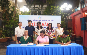 Phường Thủ Đức ra mắt mô hình tự quản 'Khu nhà trọ an toàn cho phụ nữ và trẻ em'