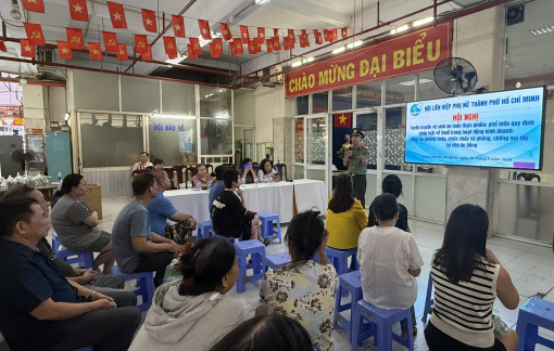 Chợ An Đông hướng tới mô hình kinh doanh an toàn, văn minh
