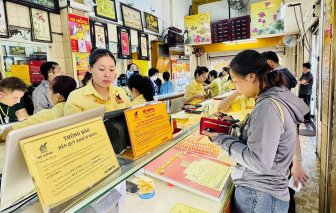 Giá vàng tăng trở lại 160 triệu đồng/lượng