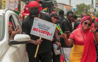 Ghana thông qua luật hình sự hóa các hành vi liên quan đến LGBTQ+