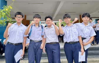 Sáng nay, 151.000 thí sinh TPHCM bắt đầu bước vào kỳ thi lớp Mười