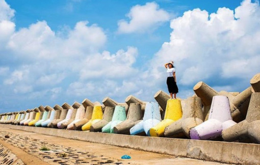 Những bờ kè ven biển tại Việt Nam lên hình đẹp chẳng kém phim Hàn