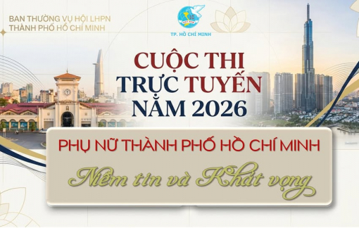 Hội LHPN TPHCM khởi động 2 cuộc thi trực tuyến