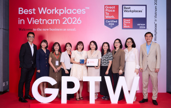 Amway Việt Nam hai năm liên tiếp đứng Top nơi làm việc xuất sắc hàng đầu Việt Nam 2026