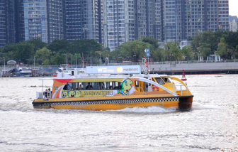 TPHCM sắp triển khai thêm nhiều tuyến buýt đường sông
