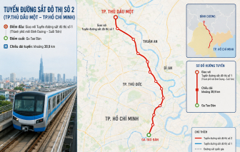 Metro Thủ Dầu Một - TPHCM kéo dài đến ga Tao Đàn