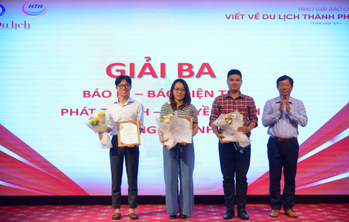 Báo Phụ nữ TPHCM đoạt giải báo chí viết về Du lịch TPHCM
