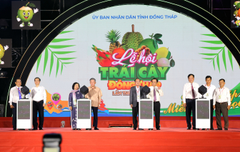 Khai mạc lễ hội trái cây ở Đồng Tháp