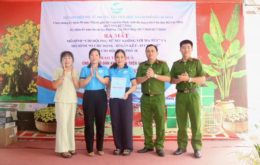 Phường Tân Thới Hiệp triển khai mô hình Chi hội Phụ nữ không ma túy