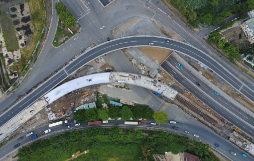 Lùi thời gian thông xe hai nhánh cầu vượt tại nút giao An Phú đến cuối tháng 7