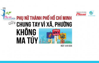 Mời xem talk show “Phụ nữ TPHCM chung tay vì xã, phường không ma túy”
