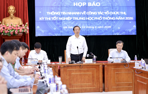 Bộ GD-ĐT: Kỳ thi tốt nghiệp THPT 2026 diễn ra an toàn, chưa phát hiện lộ lọt đề thi