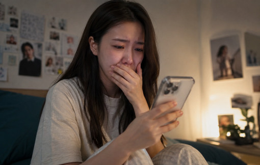 Tôi sụp đổ vì cách anh định nghĩa tình yêu