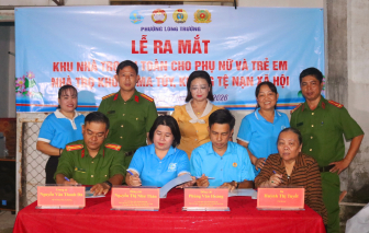 Hội Phụ nữ và Công an phường Long Trường góp sức xây dựng những khu nhà trọ an toàn