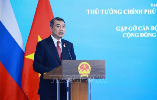 Thủ tướng Lê Minh Hưng gặp cộng đồng người Việt Nam tại Nga
