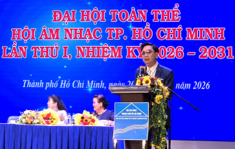 Nhạc sĩ Nguyễn Quang Vinh tái đắc cử Chủ tịch Hội Âm nhạc TPHCM