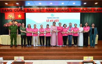 Phường Bình Tiên ký kết thực hiện mô hình “Chi hội Phụ nữ không ma túy”