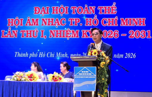 Nhạc sĩ Nguyễn Quang Vinh tái đắc cử Chủ tịch Hội Âm nhạc TPHCM