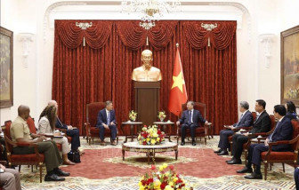 Tổng Bí thư, Chủ tịch nước Tô Lâm tiếp Quyền Bộ trưởng Hải quân Mỹ