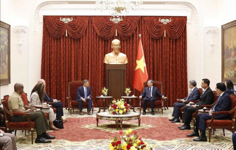 Tổng Bí thư, Chủ tịch nước Tô Lâm tiếp Quyền Bộ trưởng Hải quân Mỹ