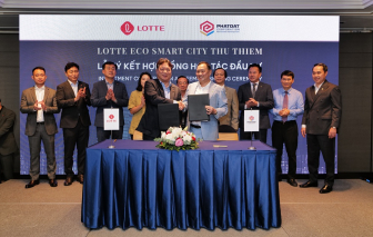 Lotte và Phát Đạt chính thức ký kết Hợp đồng Hợp tác Đầu tư dự án Lotte Eco Smart City Thu Thiem