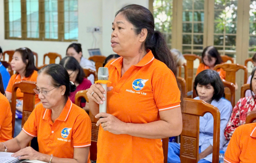 Phụ nữ góp ý xây dựng phường Phú Lâm văn minh, giàu đẹp