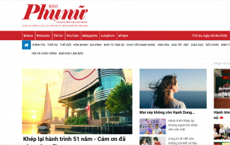 Báo Phụ nữ online ngừng xuất bản và chuyển đến không gian mới