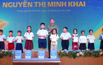 Công an TPHCM trao 133 suất học bổng Nguyễn Thị Minh Khai
